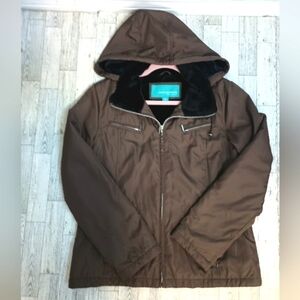Weatherproof Garment Company Quilted Fleece Women's Jacket Size Medium